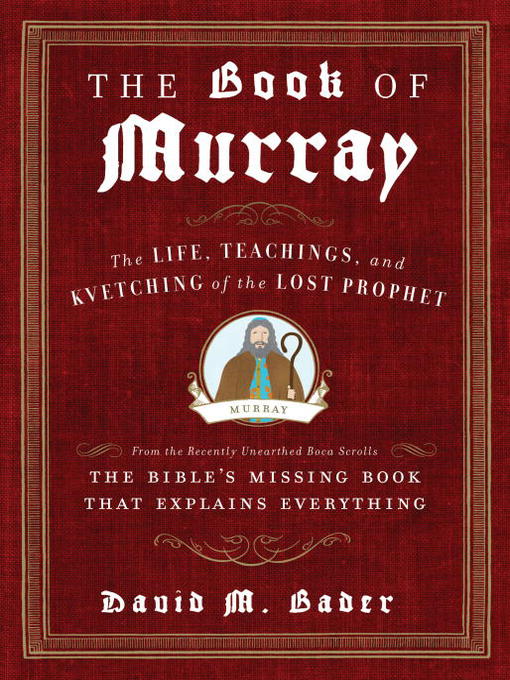 Title details for The Book of Murray by David M. Bader - Available